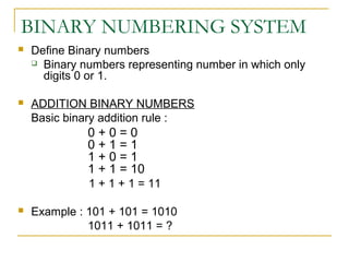 Chapter 2 Data Representation on CPU (part 1) | PPT