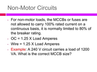 Non Continuous Load Examples CHAPTER 2 Design of Building Electrical Systems (2).pptx.pptx