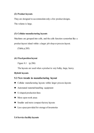 Chapter 2 design of production system | DOC