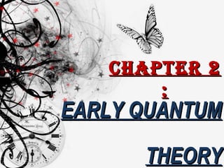 ChaPtER 2
:

EARLY QUANTUM
THEORY

 