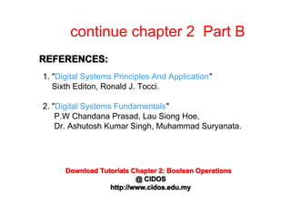 Chapter 2 ee202 boolean part a | PDF