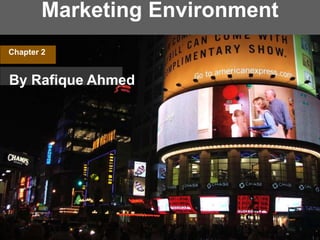 Marketing Environment
Chapter 2
By Rafique Ahmed
 