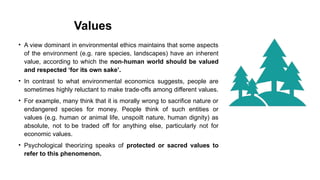 Environmental Value Example Chapter2 Environmental Risk Perception.pptx