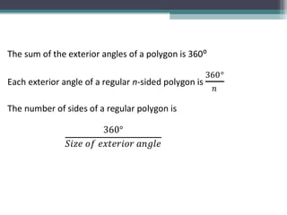 Chapter 2 Polygons II | PPT