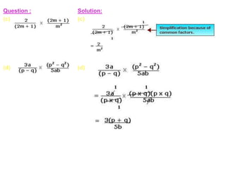 Factorization Questions Fraction Chapter 2_ Factorization & Algebraic Fractions F2.pptx