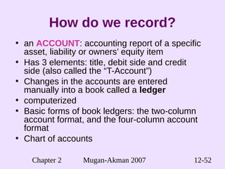 financial accounting chapter 2 | PDF