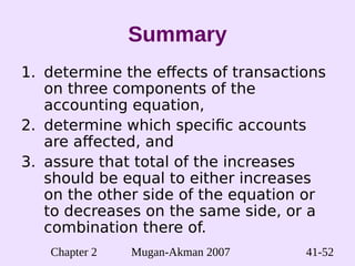 financial accounting chapter 2 | PDF