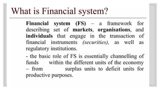 Chapter 2 Financial Institutions and Markets | PPTX