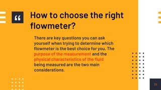 Chapter 2 Introduction to flow measurement | PDF