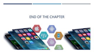 END OF THE CHAPTER
 