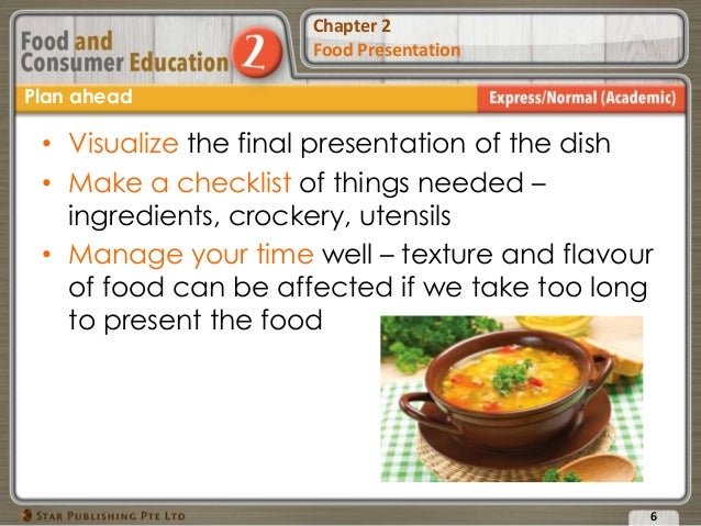 chapter 2 food presentation