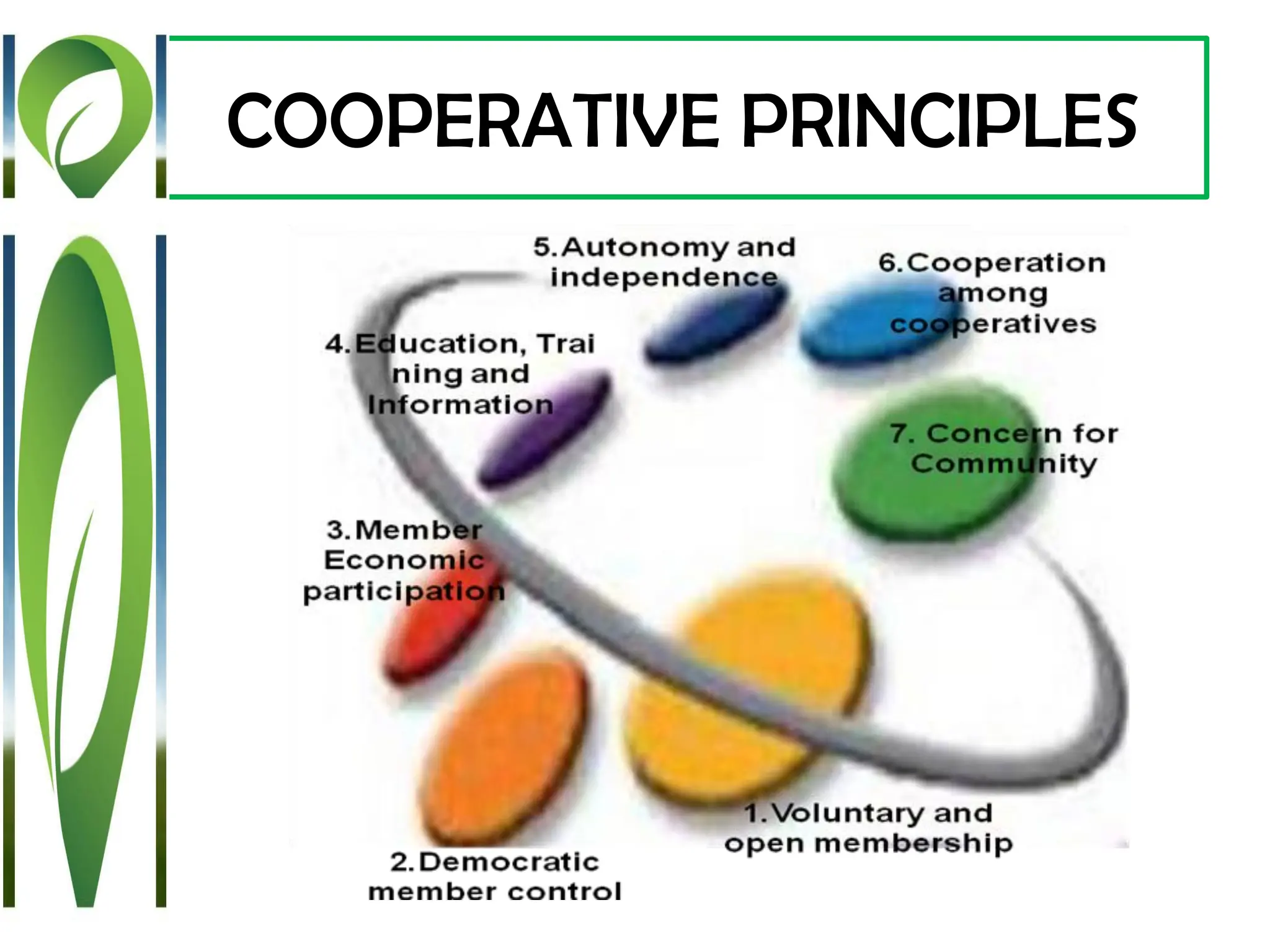 COOPERATIVE PRINCIPLES
 