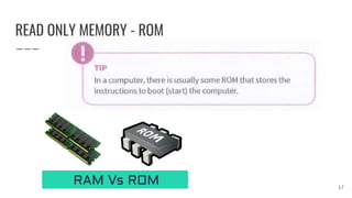 READ ONLY MEMORY - ROM
17
 