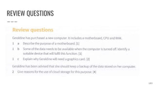 REVIEW QUESTIONS
183
 