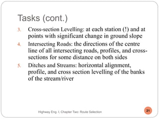 Chapter 2 highway route surveys and locationaa | PPT