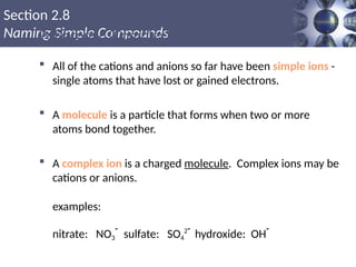 Anionic Complex Example chapter2 Honors chemistry presentation.ppt