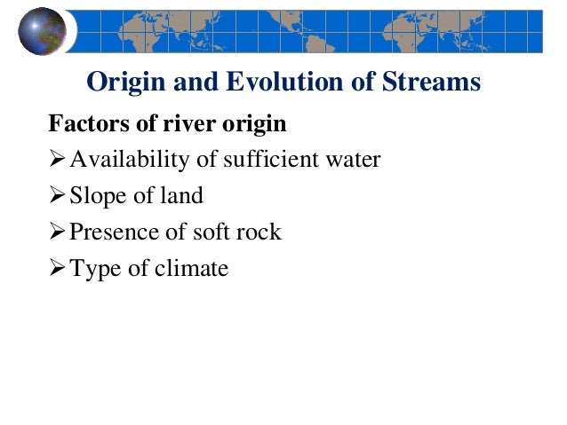 Humid geomorphic environment
