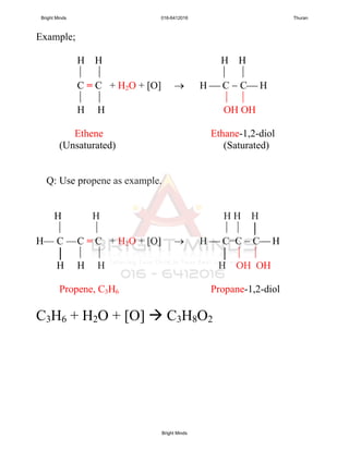 SPM CHEMISTRY : Chapter 2 hydrocarbon Slide 28