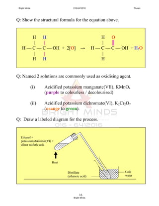 SPM CHEMISTRY : Chapter 2 hydrocarbon Slide 51