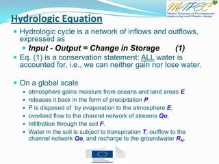 Chapter 2 hydrologic cycle | PPTX