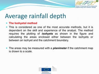 Isohyet Example Chapter 2 hydrologic cycle | PPTX
