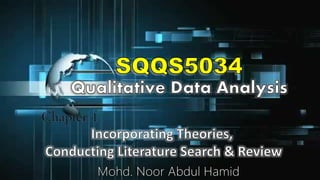 Chapter 2 incorporating theory and conducting literature search ...