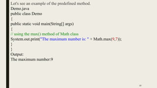 MCQ of chapter 2 Introducing of class, object and methods.pptx