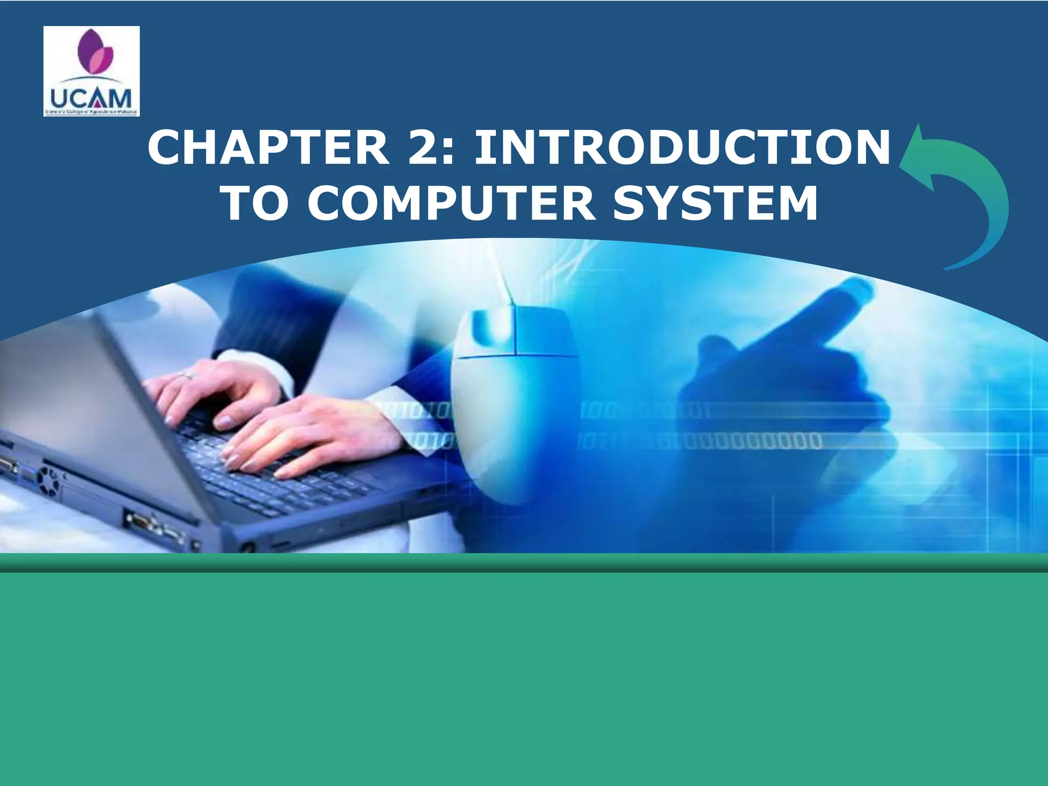 LOGO
CHAPTER 2: INTRODUCTION
TO COMPUTER SYSTEM
 