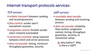 Comprehensive Overview of Application Layer Protocols and Network ...