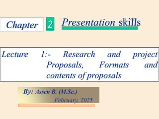 Chapter 2 (Lecture 1). Research Proposal Development.pptx