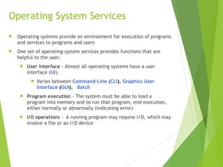 Chapter 2 Lecture 4 OPERATING SYSTEM DESIGN | PPT