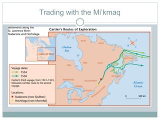 Trading with the Mi’kmaq
 