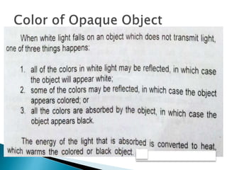 light and sight | PPTX