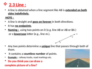 Countless Lines Draw chapter 2 LINES AND ANGLES class 6 maths.pptx