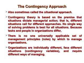CHAPTER 2 MANAGEMENT THEORY- THOUGHTS OF MANAGMENT | PPT