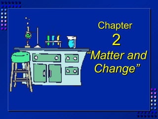 Chapter  2 “Matter and Change” 