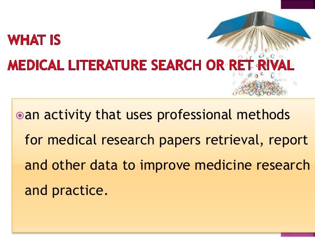 literature search medical