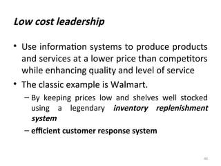 Walmart Mis Example Chapter 2 Mis.ppt introduction to management | PPT