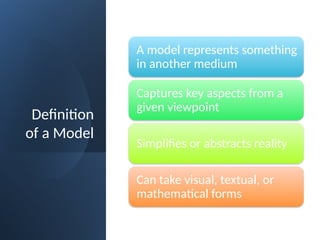 Model Def Chapter 2 Models Presentation.pptx