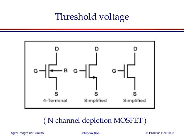Digital Integrated Circuits 22 Gradual Channel Approximation Linear