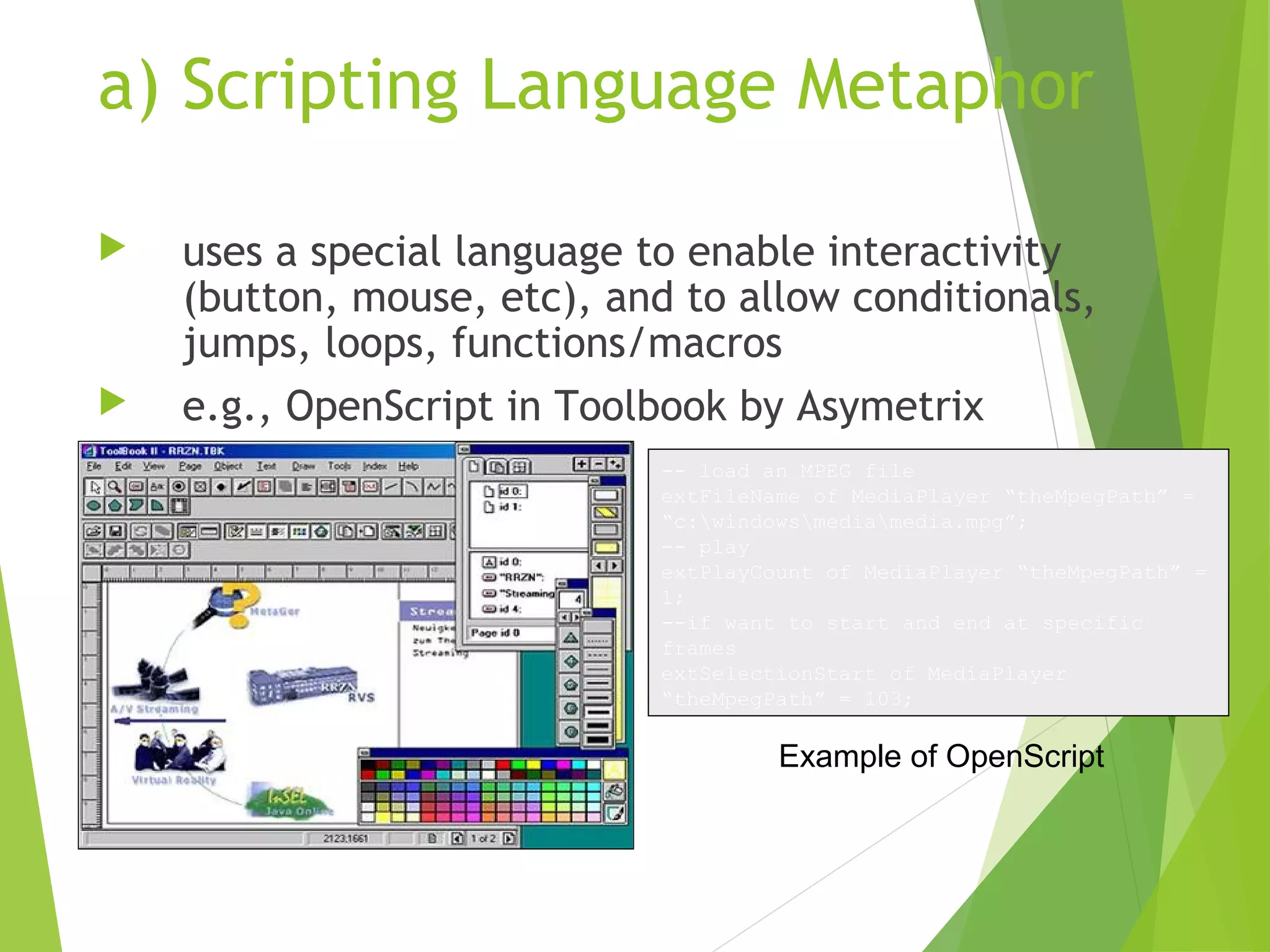 Chapter 2 multimedia authoring and tools | PPT