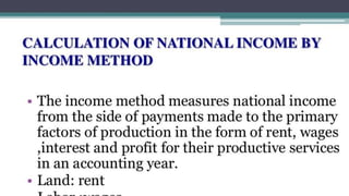 Chapter 2  national income accounting