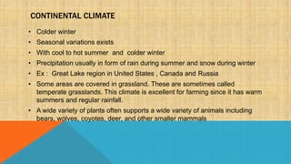 Cregular Climate Chapter 2 : World Regional Geography Natural Environment | PPTX