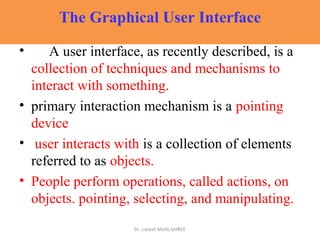 User Interface Design Chapter 2 Galiz | PPT