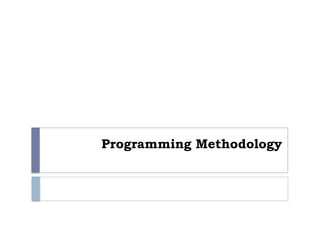 Overview of C Programming (CSE115/CS1010) | PPTX