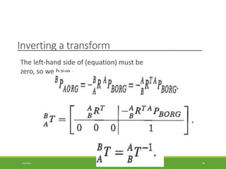 Inverting a transform
The left-hand side of (equation) must be
zero, so we have :
3/28/2021 85
 