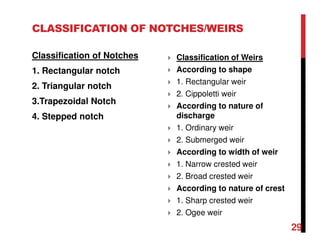 Stepped Triangular Notch Examples Chapter 2 open channel hydraulics | PDF