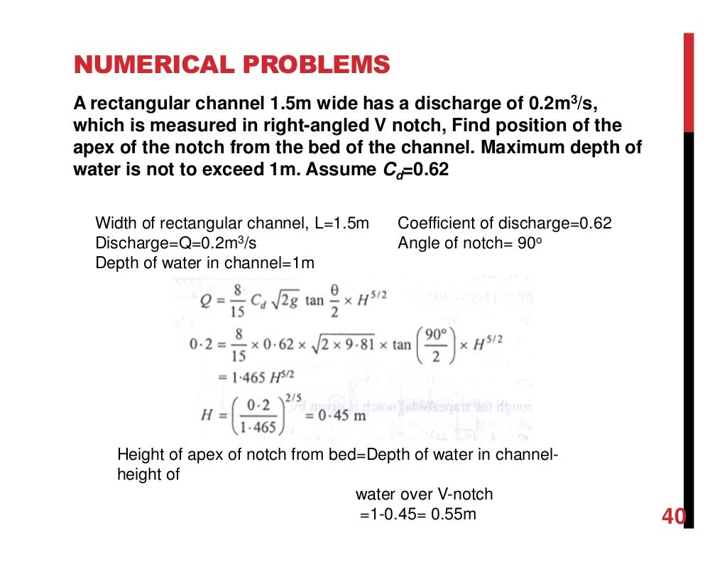 Chapter 2 open channel hydraulics