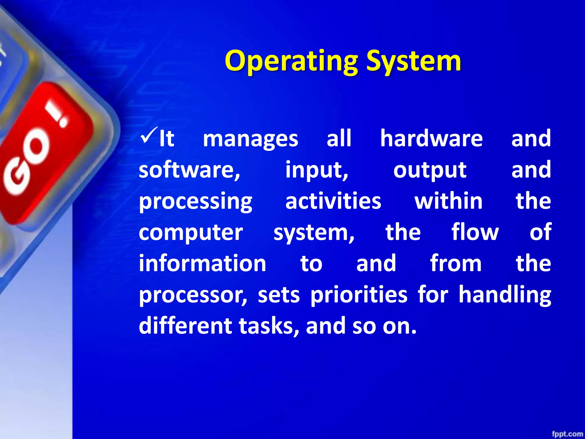 Chapter 2 operating systems | PPTX