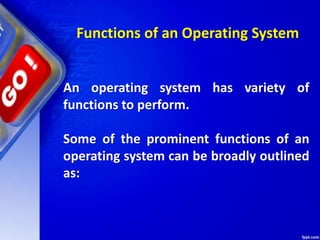Chapter 2 operating systems | PPTX